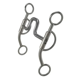 Tom Balding Bits Baseline Solid Square Port Short Shank Bit