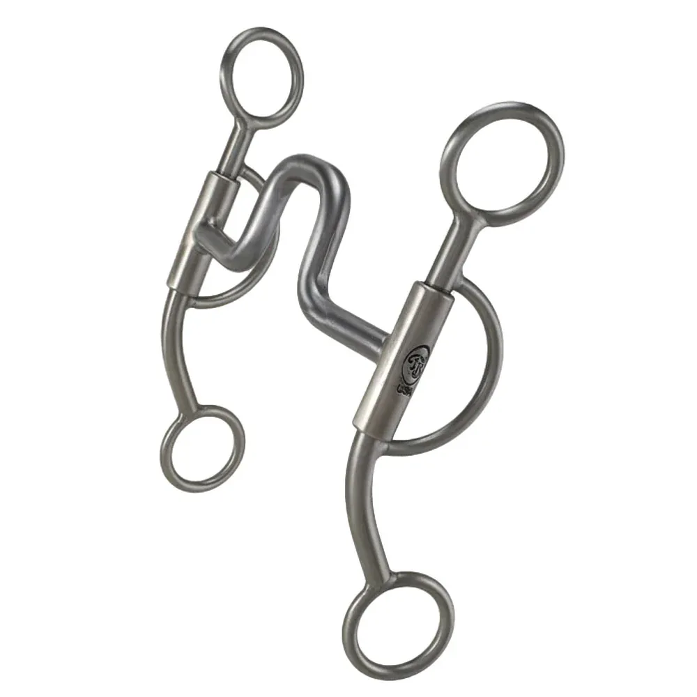 Tom Balding Bits Baseline Solid Square Port Short Shank Bit