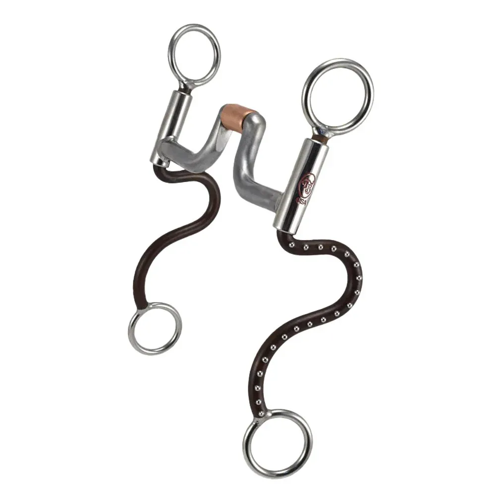 Tom Balding Bits Long S Hinge Port Shank Bit