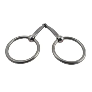 Tom Balding Bits Loose Ring Flat Bar Snaffle
