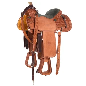 Tomahawk 13.5in 3/4 Breed with Quilted Seat Team Roper