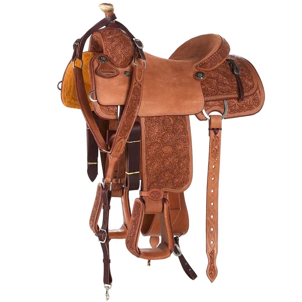 Tomahawk 15in 7/8 Breed Hard Seat Team Roper