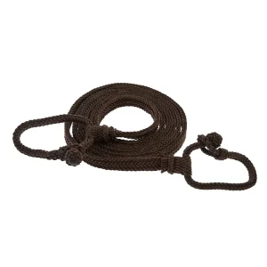 Tomahawk Braided Brown Nylon Barrel Rein Quick Change
