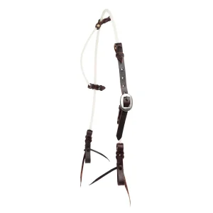 Tomahawk Leather/Rope Slide Ear Headstall