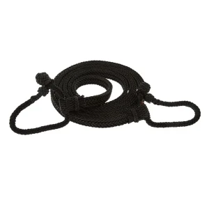 Tomahawk Quick Change Braided Black Nylon Barrel Rein