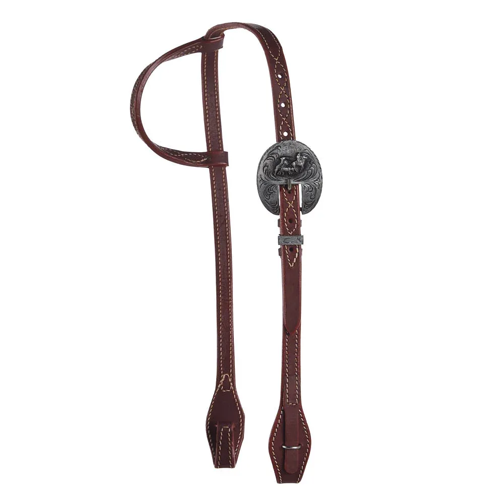 Tomahawk Slide Ear Quick Change Stitch Trim Headstall