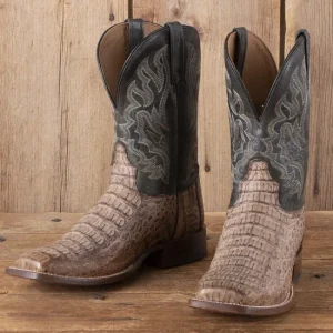 Tony Lama Cigar Hornback Caiman Boots
