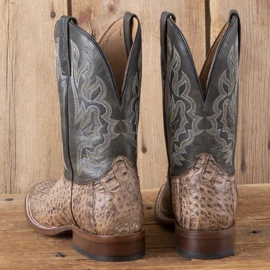 Tony Lama Cigar Hornback Caiman Boots - Image 2