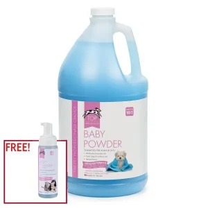 Top Performance Baby Powder Dog Grooming Shampoo 1 Gallon