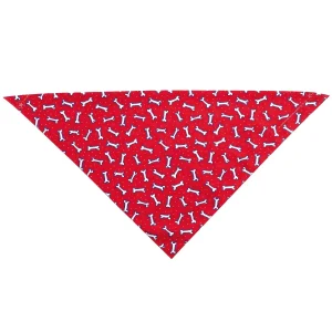 Top Performance Bandana Tossed Bones Red
