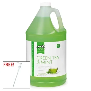Top Performance Green Tea & Mint Dog Grooming Shampoo Gallon