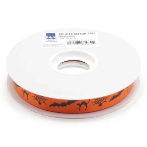 Top Performance Halloween Printed Ribbon Rolls, 50-Yard
