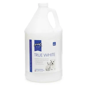 Top Performance True White Whitening Dog Grooming Shampoo Gal