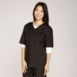 Top Performance V-Neck Grooming Smock 2X Black