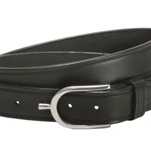 Tory Leather 1 1/4" Stainless Steel Spur Buckle Belt