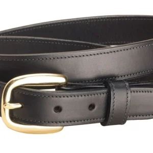 Tory Leather 1" Stitched Leather Belt