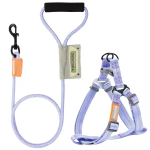 Touchdog ® 'Macaron' 2-in-1 Durable Nylon Dog Harness and Leash
