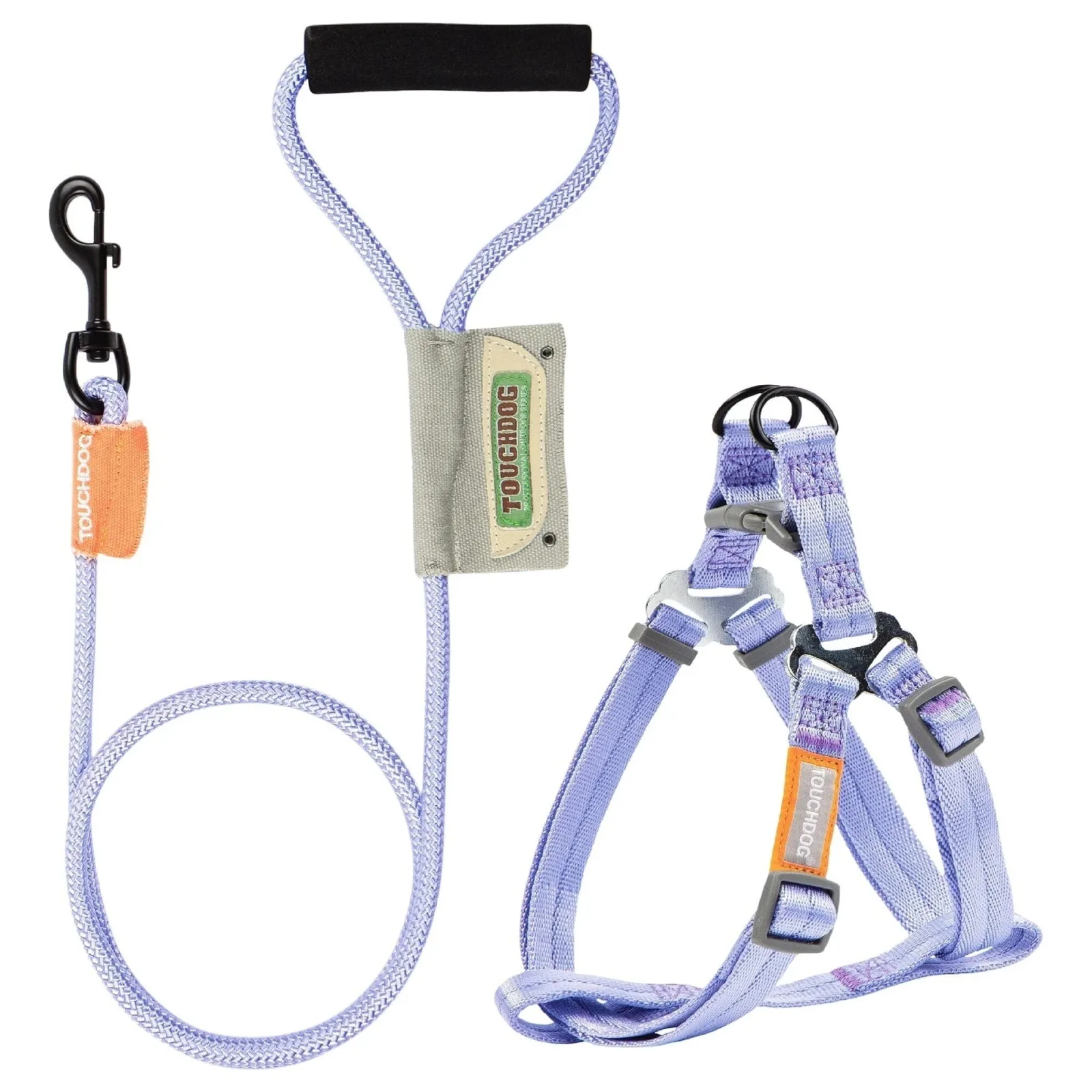 Touchdog ® 'Macaron' 2-in-1 Durable Nylon Dog Harness and Leash - Image 2