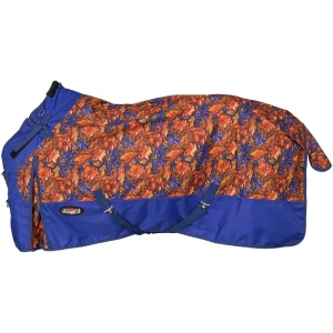Tough 1 1200D Hand Carved Purple Winter Turnout Snuggit Horse Blanket
