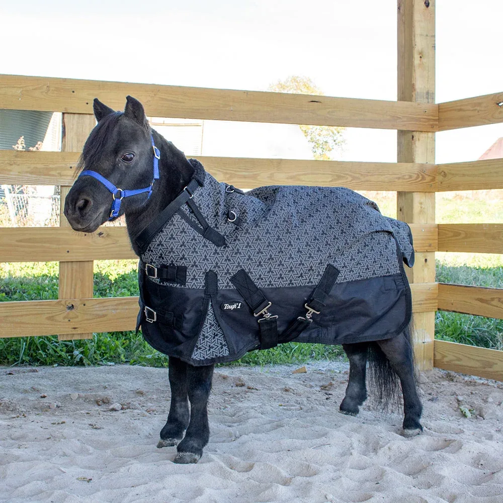 Tough 1 1200D Reflective Winter Turnout Snuggit Miniature Horse Blanket