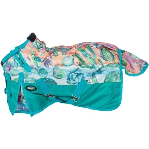 Tough 1 Cactus 1200D Mini Horse Turnout Blanket with Snuggit Neck