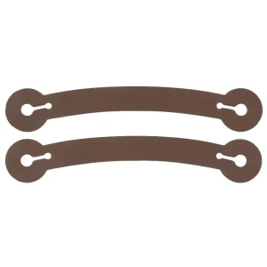 Tough 1 Curved Spur Tie Downs - Brown - Large/XLarge