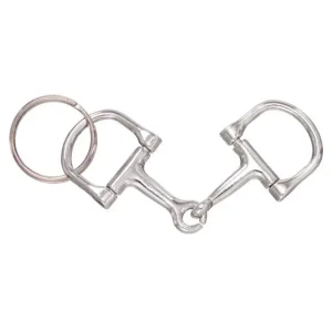 Tough 1 D-Ring Snaffle Bit Key Chain