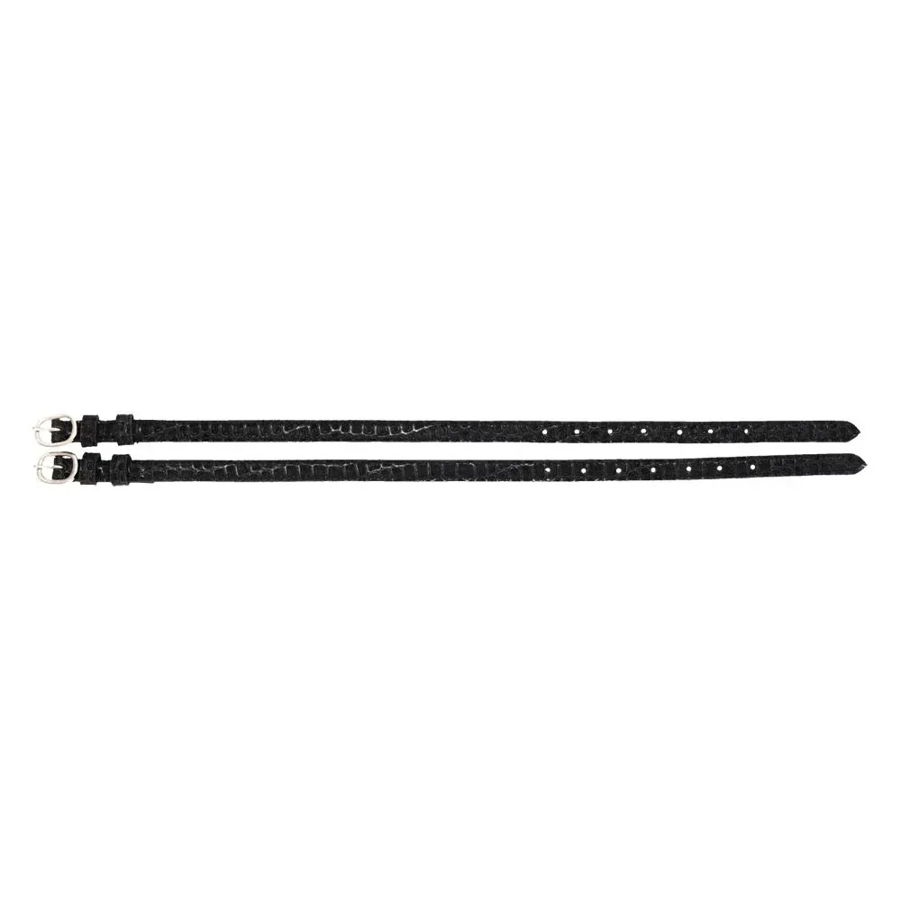 Tough 1 Equitare Crocodile Glitter Spur Straps
