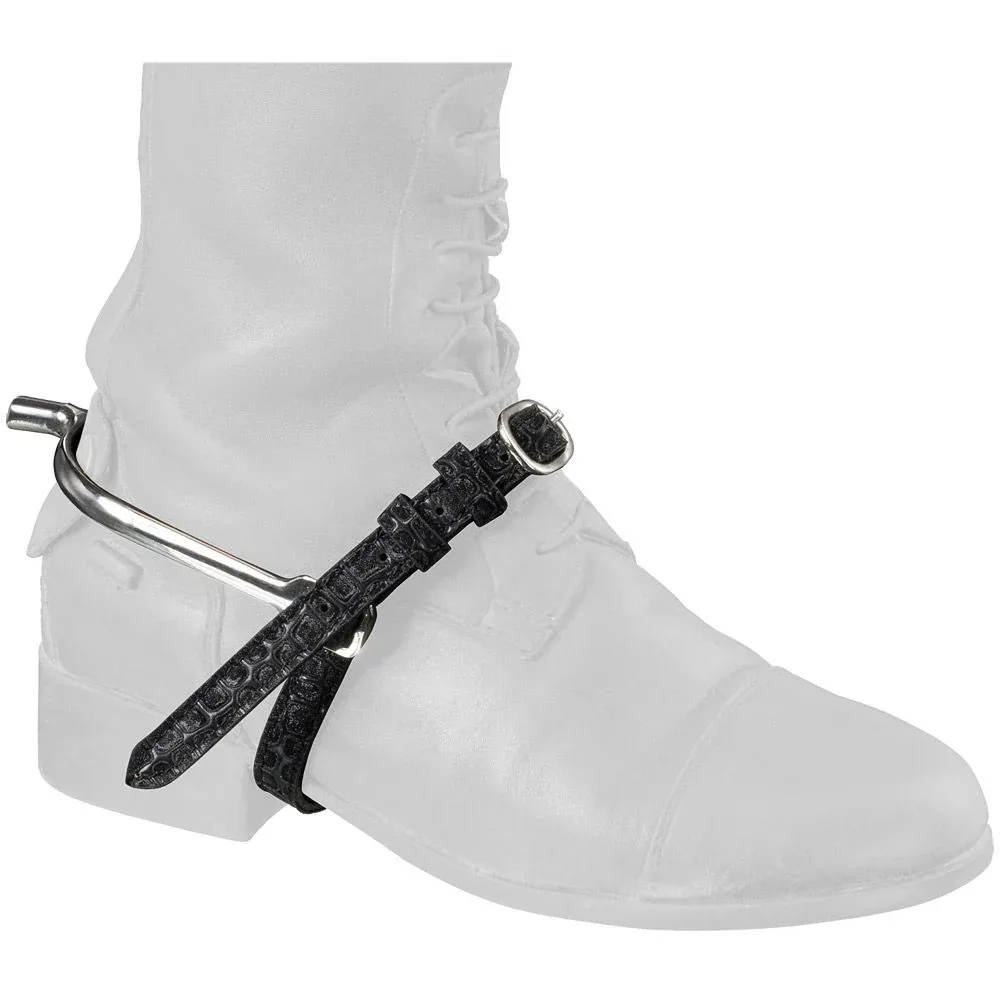 Tough 1 Equitare Crocodile Glitter Spur Straps - Image 2