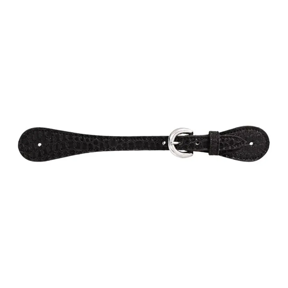 Tough 1 Glitter Crocodile Spur Straps