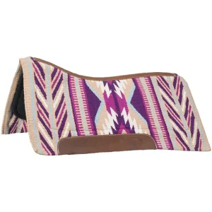 Tough 1 Loretta 34x36 Wool Blanket Top Felt Bottom Saddle Pad