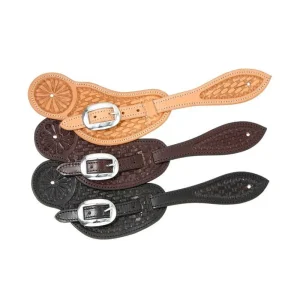 Tough 1 Old Style Basket Stamp Spur Straps