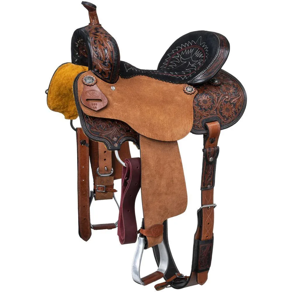 Tough 1 Royal King 15in Hawley Barrel Saddle - Image 2