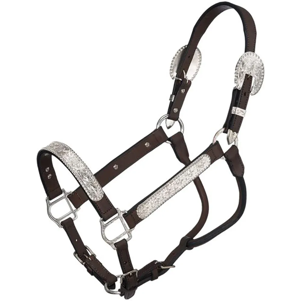 Tough 1 Silver Royal Berry Edge Show Halter