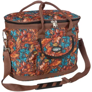 Tough 1 Teal Carved Grooming Tote Case