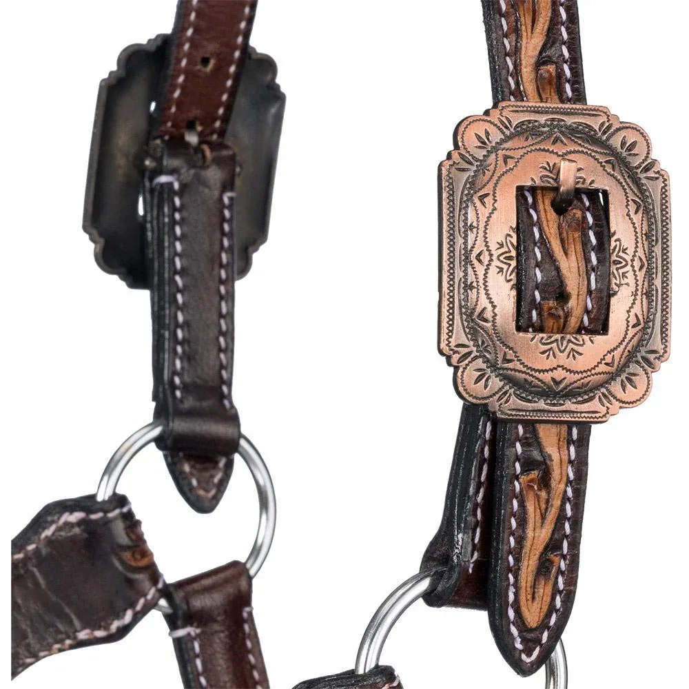 Tough 1 Two-Tone Deadwood Lariat Nose Halter - Image 2