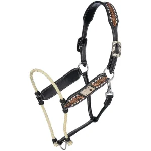 Tough 1 Two-Tone Stampede Lariat Nose Halter