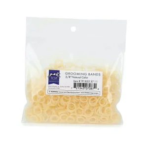 TP Grooming Bands 3/8in Natural Color, 500ct