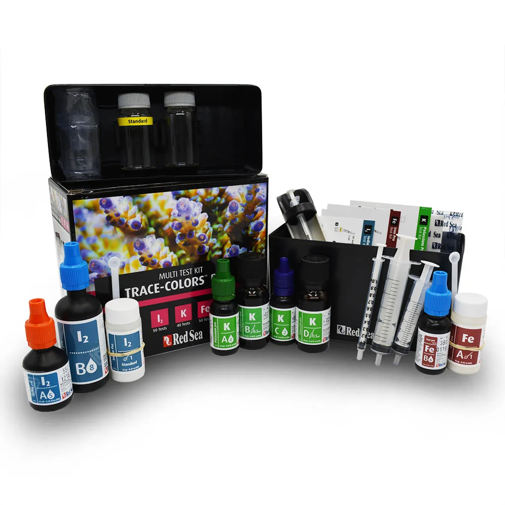 Trace Colors PRO - Multi Test Kit Iodine/Potassium/Iron - Red Sea