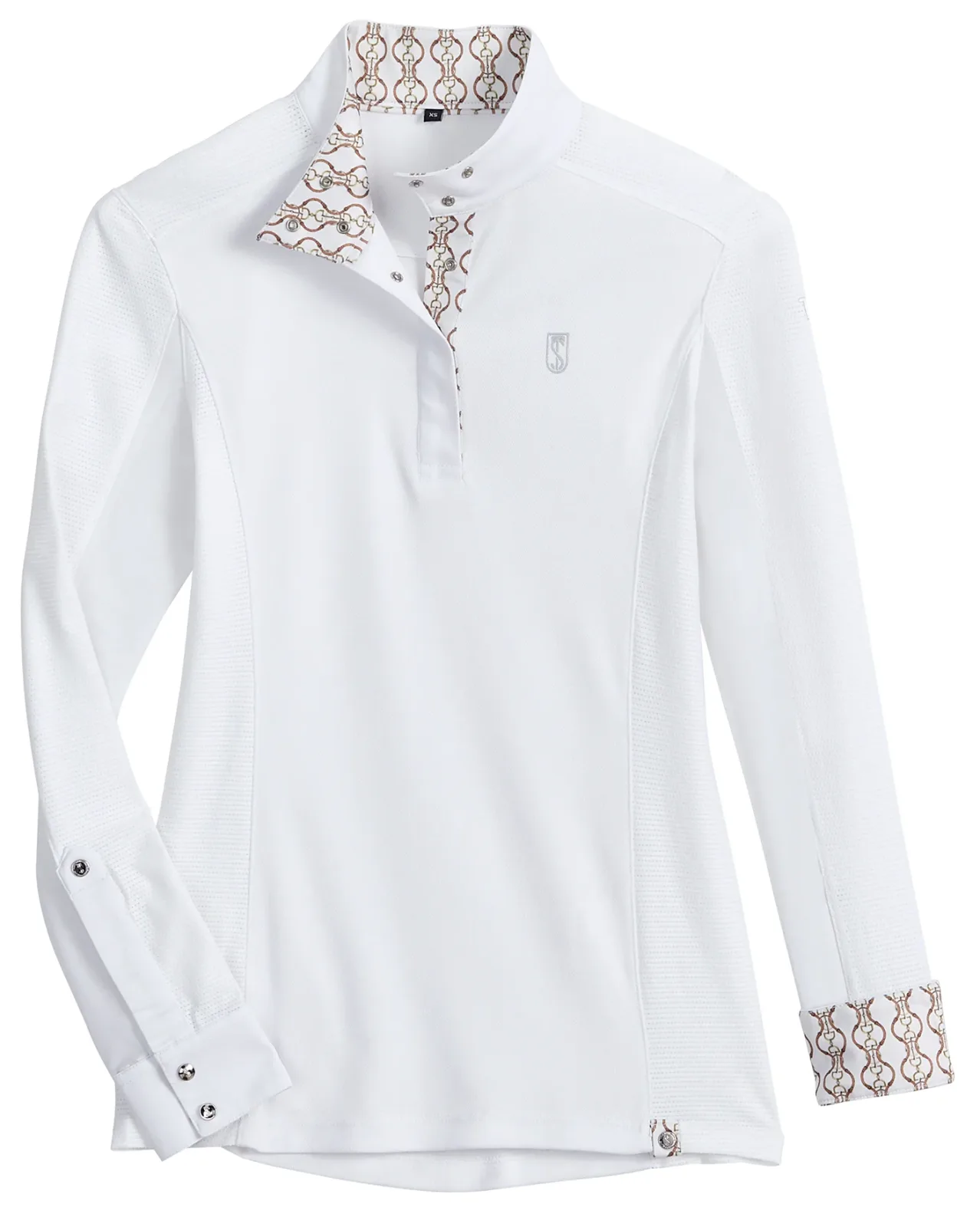Tredstep™ Ladies’ Paris Long Sleeve Competition Shirt - Image 2