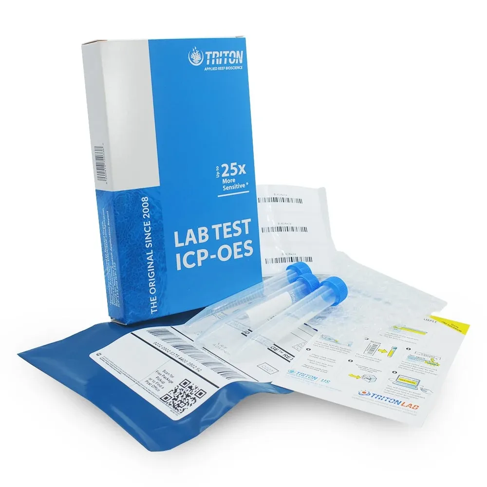 Triton ICP-OES Water Test w/Prepaid Shipping Label - Triton Labs