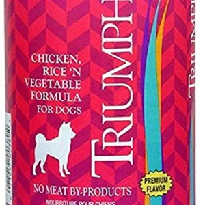 Triumph Chicken-Rice-Veg Puppy and Dog Canned Food - 13.2 oz - Case of 12