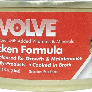 Triumph Evolve Chicken Canned Cat Food - 5.5 oz - Case of 24