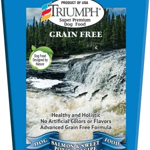 Triumph Grain-Free Spirit Salmon & Sweet Potato Dry Dog Food - 3 lb Bag