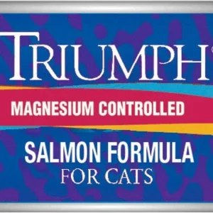 Triumph Natural Salmon Canned Cat Food - 5.5 oz - Case of 24