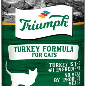 Triumph Natural Turkey Canned Cat Food - 13 oz - Case of 12