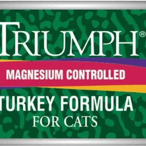 Triumph Natural Turkey Canned Cat Food - 5.5 oz - Case of 24