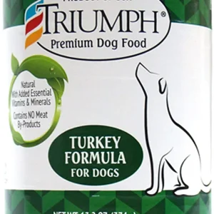 Triumph Turkey Puppy and Dog Canned Food - 13.2 oz - Case of 12