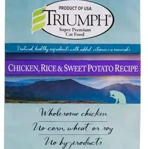 Triumph Wild Spirit Deboned Chicken & Brown Rice (6 per bale) Dry Cat Food - 3 lb Bag