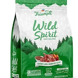 Triumph Wild Spirit Deboned Lamb & Brown Rice Dry Dog Food - 28 lb Bag